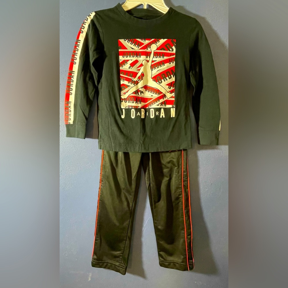 Size 6 Air Jordan Long Sleeve Shirt and Pants Outfit
